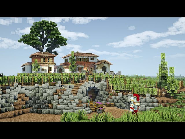 Hermitcraft 11: Ep.3 - The Roman Vineyard Begins!