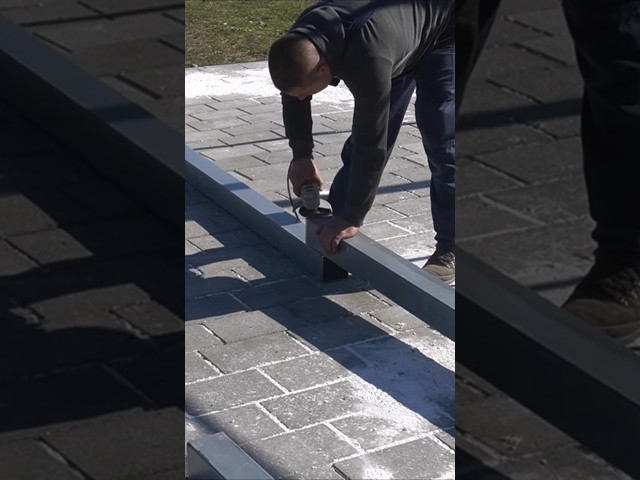 How | Built a 13x8m Stee] Hall / part 24 #mrdkdiy #diy