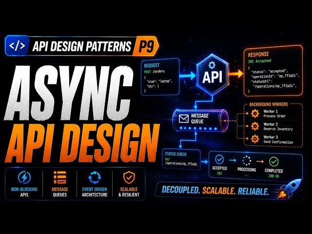 🔒🌐 Async API Design — When HTTP Response Isn't the End | API Design Patterns P9
