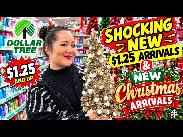 DOLLAR TREE 🚨 I’M SHOCKED THIS IS HERE FOR $1.25 | NEW CHRISTMAS ARRIVALS 🎄 #dollartree #new #shop 