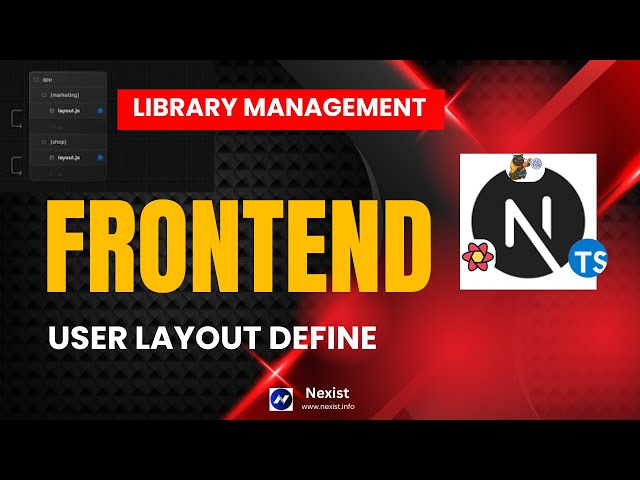 User Layout Define | Next Js Frontend Application | PERN Full stack tutorial in bangla 2026