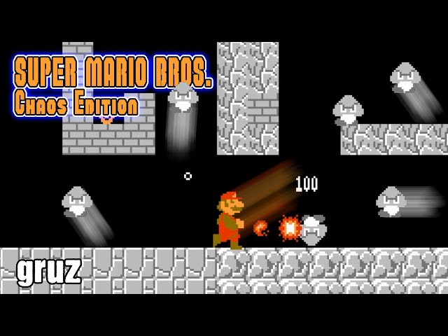 Relaxing Game of Super Mario Bros. Chaos Edition