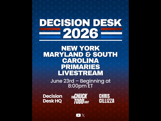 Decision Desk 2026 - Election Night Livestream