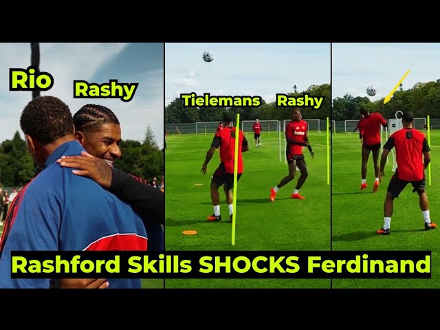 Even Ferdinand was SHOCKED as Rashford DID THIS with Tielemans during Training in Ireland for Leeds