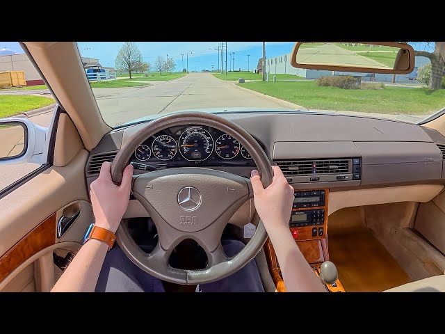 2000 Mercedes-Benz SL 500 - POV Test Drive (Binaural Audio)