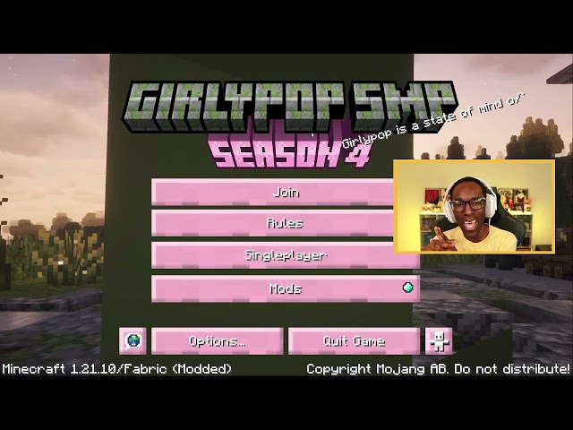 GIRLYPOP SMP 💗 DAY 4 | (streamed 7/27/2026)