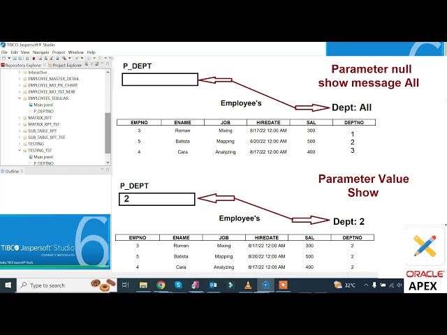 Parameter Null Show Message All Records in Jasper Report / Jasper Report Server | Mr Gactack