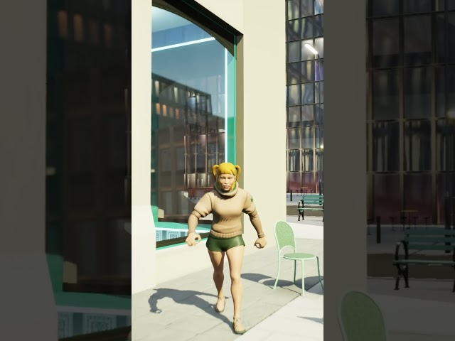 Added more walking animations to my procedural NPCs. #gamedev #indiegame