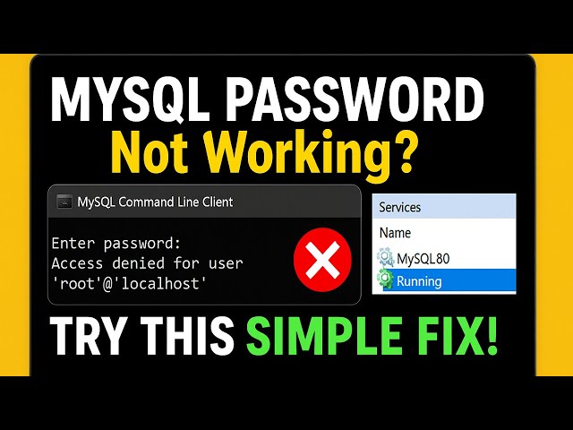 MYSQL Root Password Recovery EXPOSED Top Expert Reveals Secret Method