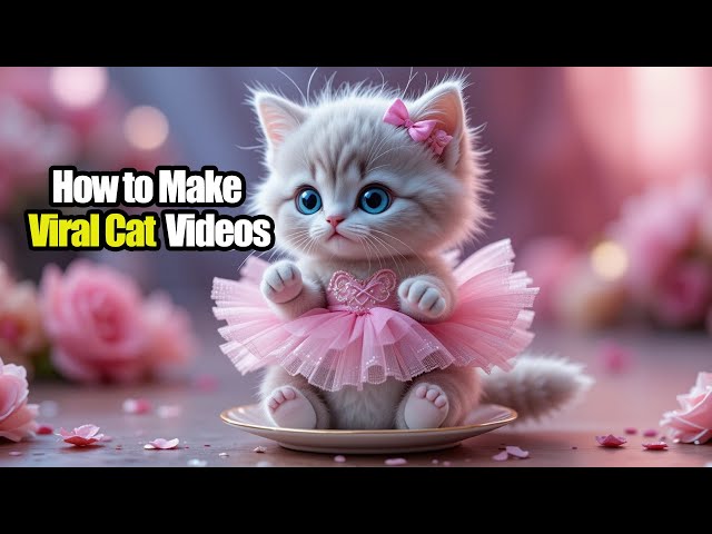 How to Make VIRAL Cat Videos Using AI – Beginner-Friendly Step-by-Step Guide!