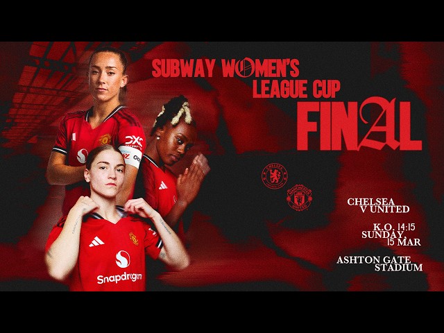 League Cup Final! 😍 | LIVE Women's Watchalong! 🔴 Manchester United v Chelsea
