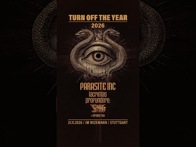 TURN OFF THE YEAR 2026, November 21, 2026 - Stuttgart  #metal #concert #livemusic #turnofftheyear