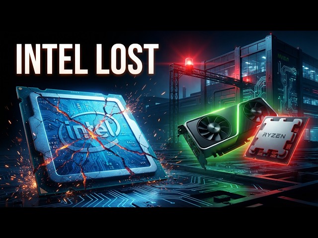 🔥 Why Intel Lost the Chip War ⚔️ — How the King of CPUs 👑 Fell Behind 📉