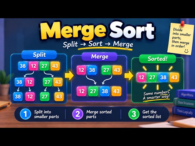 Merge Sort Explained: How It Works Step by Step