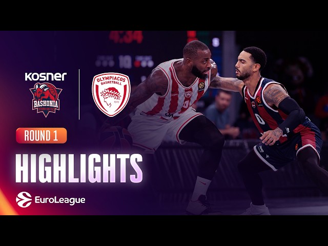 Kosner Baskonia - Olympiacos | R1 BASKETBALL HIGHLIGHTS 2026-27