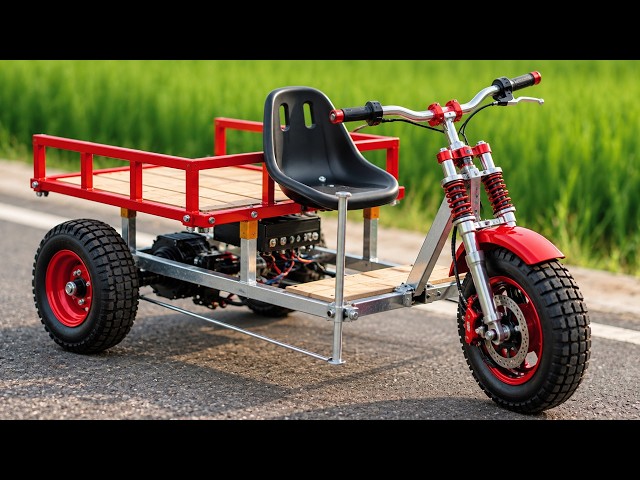 I BUILT THIS SUPER-STRONG CARGO TRIKE FROM SCRAP TO HELP FARMERS SAVE MILLIONS!
