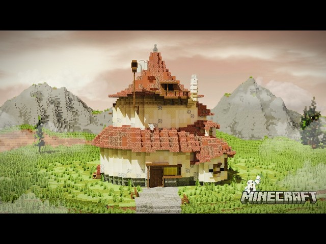 [MINECRAFT] 🌼🌺Witch Hat Atelier Coco's House || Tutorial