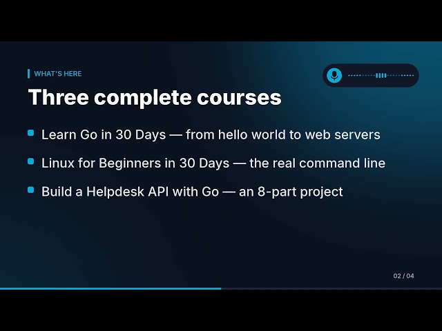 Welcome to TechTZ Academy — Free Go, Linux & Backend Courses