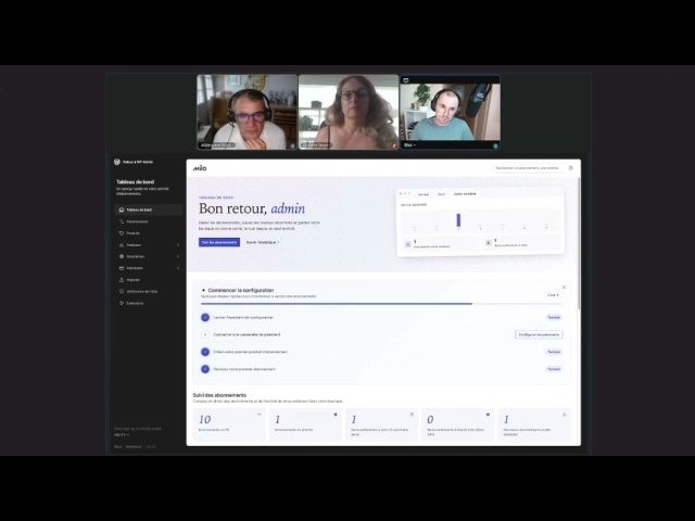 Rémi Corson: Creating Subscriptions with WordPress: A Step-by-Step Demo of Milo Subscriptions