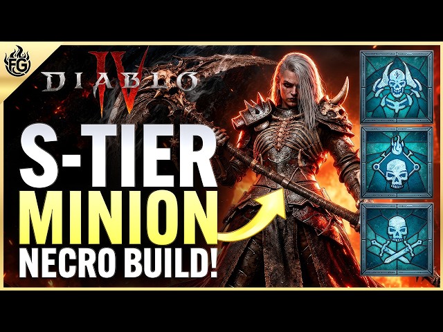The BEST S-Tier Minion Necromancer Build - Diablo 4 Season 15