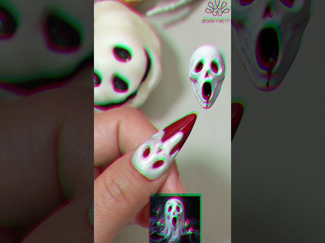 Halloween Ghost Nail Art | BORN PRETTY