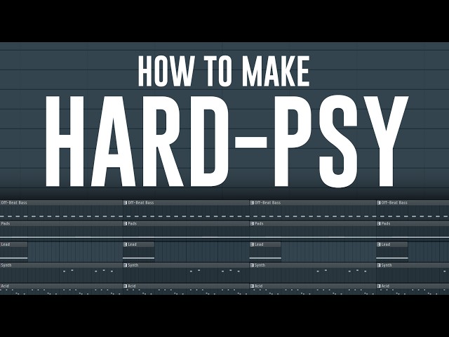 How To Make HARD-PSY!! - FL Studio Tutorial (+FREE FLP)