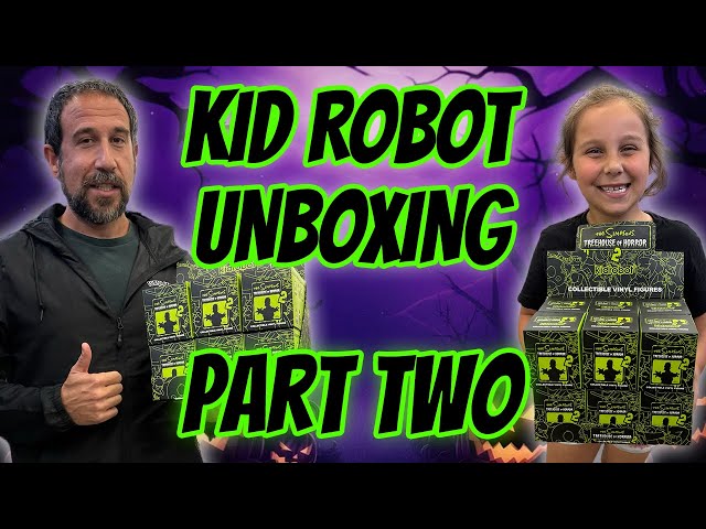 The Simpsons Treehouse Of Horror Blind Box Unboxing from Kid Robot with Nora! Part TWO!