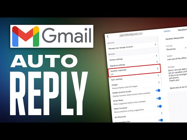 How To Set Up Out Of Office Auto-Reply In Gmail