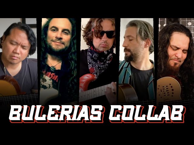 Bulerías Collab - Flamenco Guitar - AMIR JOHN HADDAD, BEN WOODS, DON SOLEDAD, VAHAGNI, ANDRES VADIN