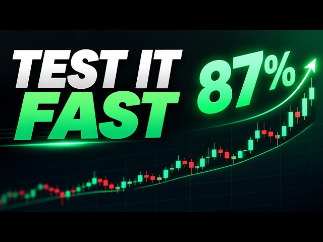 How Do You Test Strategy Win Rate Fast?