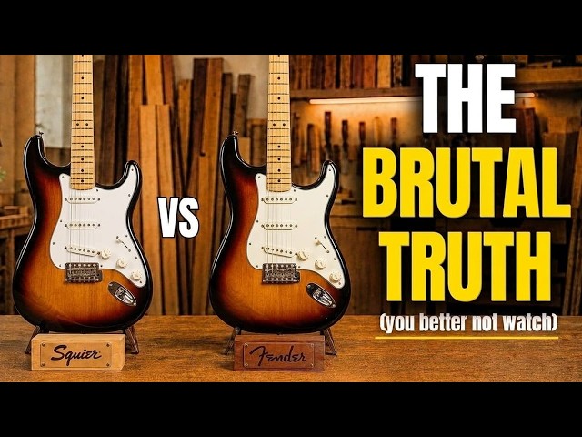 Squier vs Fender — The BRUTAL Truth Guitar Snobs Won't Like