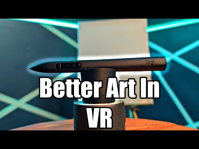 Logitech MX Ink Pen VR Drawing stylus!