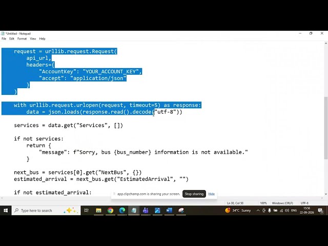 Amazon connect API Lamda