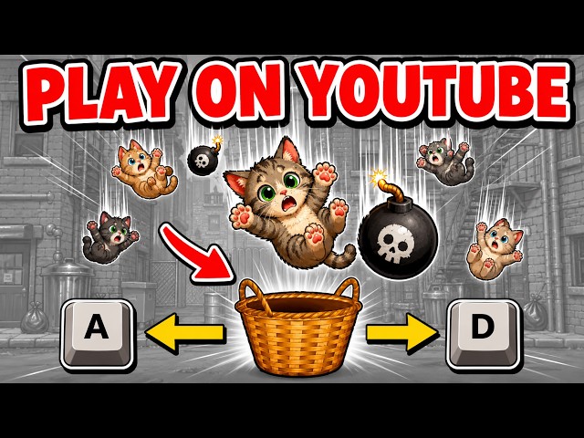This Video IS a GAME | Catch the Kittens