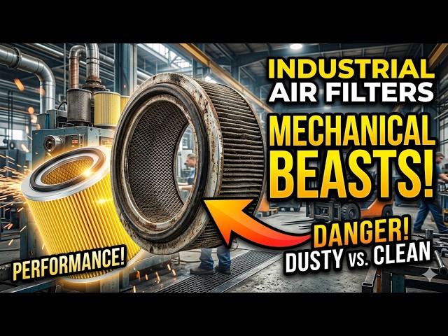 Air Filters in Pneumatic Systems | Industrial Engineering Explained | How it works