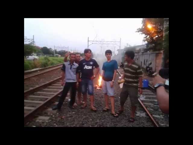 BP3IP ATT-VC PERIODE II/2013  AKSI BLOKADE JALUR KERETA