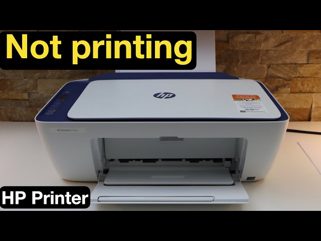 HP Printer Not Printing !!