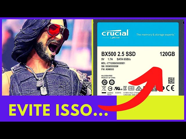 SSD Vs Cyberpunk 2077 - CUIDADO ao COMPRAR !!! (REQUISITOS)