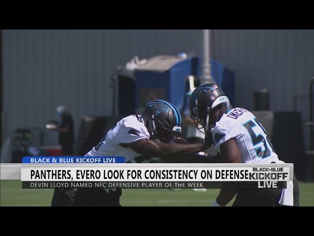 Can the Panthers' defense 'keep the momentum going' against the Browns?