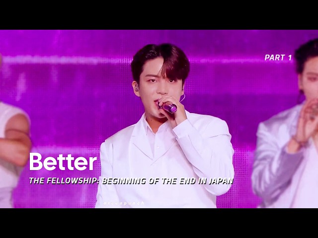 ATEEZ - Better (1/2) | The Fellowship: Beginning of The End in Japan 4K