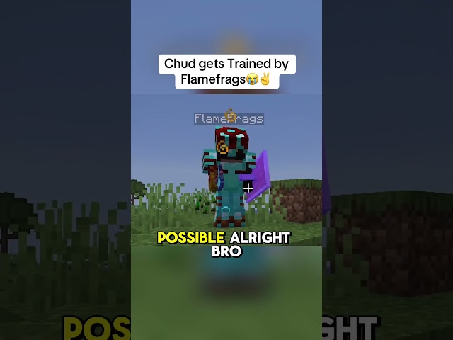 Getting Trained by the #1 minecraft player