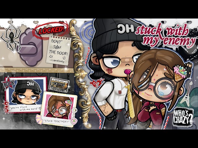 STUCK IN THE DORM ROOM WITH MY ENEMY..😱🛹 *BETWEEN THE PAGES EP5* || *VOICED🔊* || AVATAR WORLD