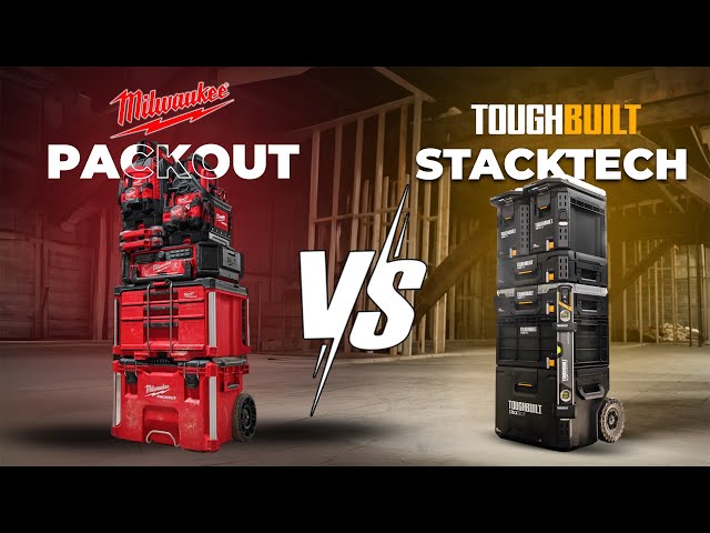 Milwaukee Packout vs Toughbuilt StackTech - Which One is Best for You?
