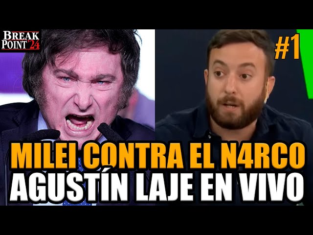 MILEI UNSTOPPABLE AGAINST N4RCO! AGUSTÍN LAJE LIVE | BREAK POINT S5 E1