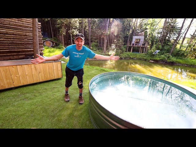Building an Amazing Outdoor Pool and Landscaping (at the Off Grid)
