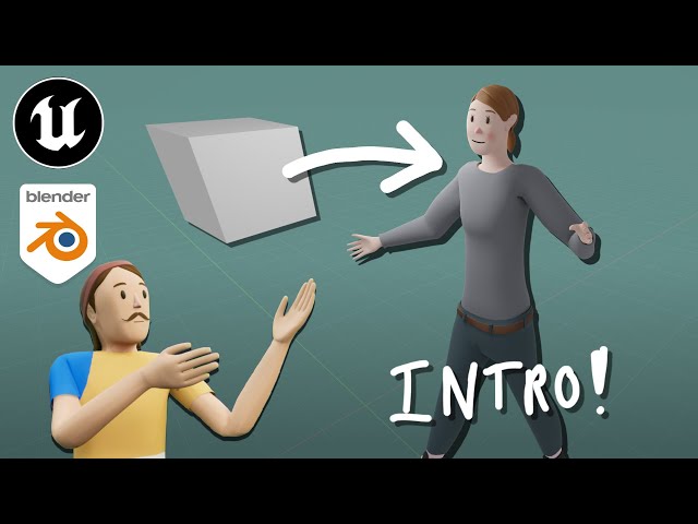 Building VTUBERS in Blender and Unreal FROM SCRATCH (Intro)
