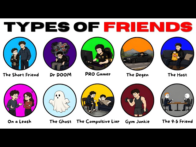 Every Type of Friend in a Friend Group, Explained