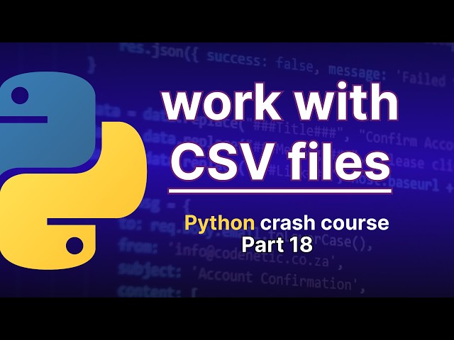 5 Essential Python Tricks for Taming CSV Files
