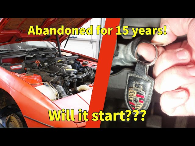 First turn of the key in 15 years! Will it start??