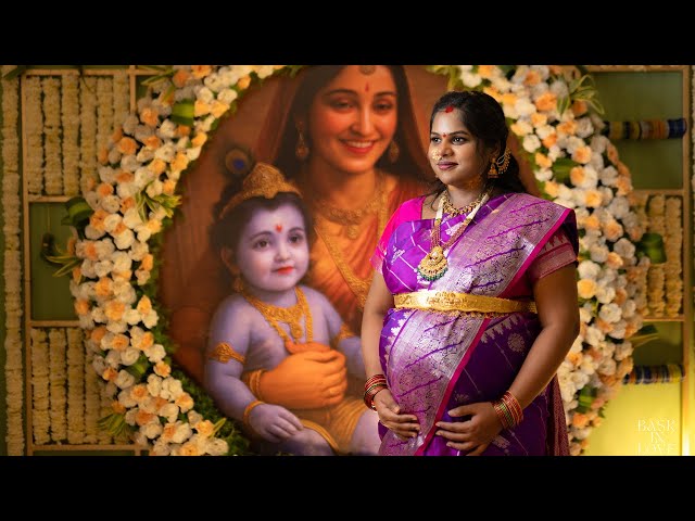 Srividya & Dewanshu BABY SHOWER | BASK IN LOVE |